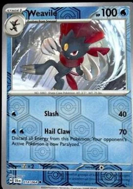 Weavile #014 — Fabula Sombría (Reverse Holo)