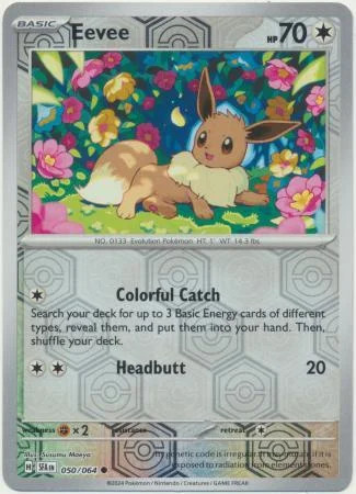 Eevee #050 — Fábulas Nebulosas (Reverse Holo)