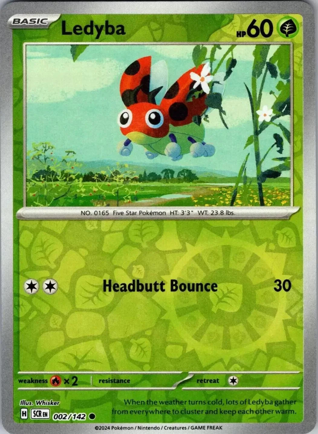 Ledyba #002 — Coroa Estelar (Reverse Holo)
