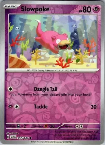 Slowpoke #057 — Corona Astral (Reverse Holo)