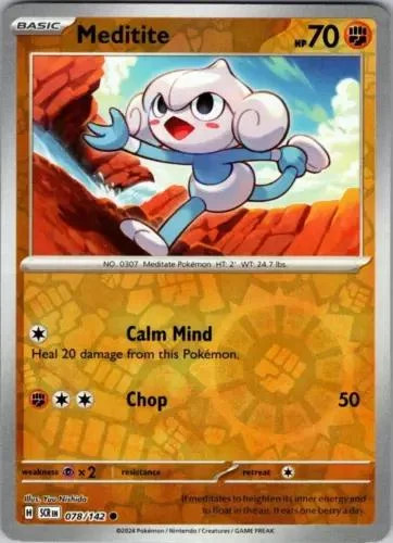 Meditite #078 — Coroa Estelar (Reverse Holo)