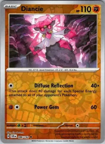 Diancie #086 — Stellarkrone (Reverse Holo)