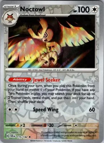 Noctowl #115 — Corona Astrale (Reverse Holo)
