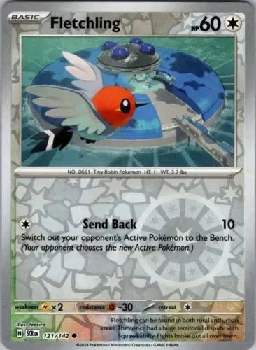 Fletchling #121 — Coroa Estelar (Reverse Holo)