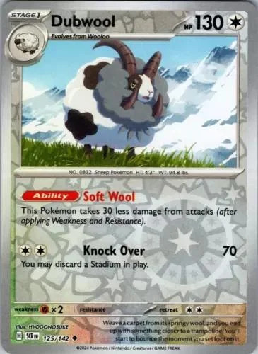 Dubwool #125 — Corona Astral (Reverse Holo)