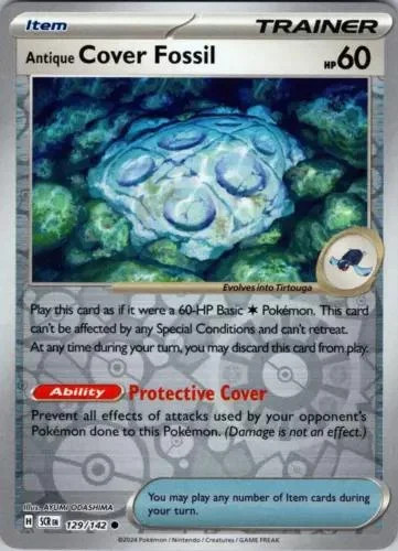 Vecchio Fossiltappo #129 — Corona Astrale (Reverse Holo)