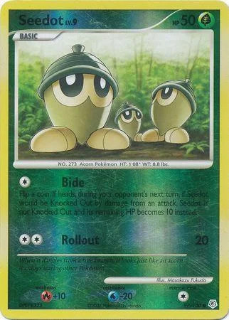 Seedot Lv.9 #97 — Diamond & Pearl (Reverse Holo)