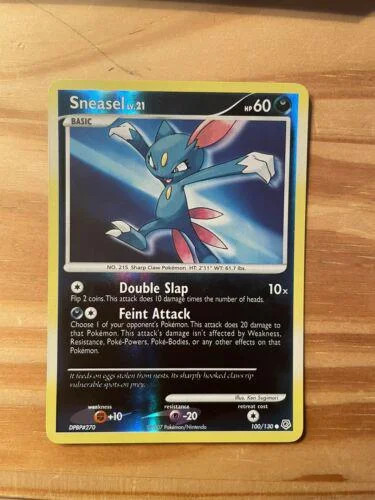 Sneasel Lv.21 #100 — Diamond & Pearl (Reverse Holo)