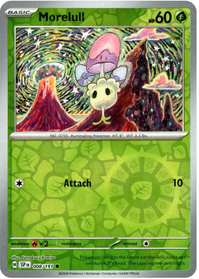 Morelull #008 — Scintille Folgoranti (Reverse Holo)