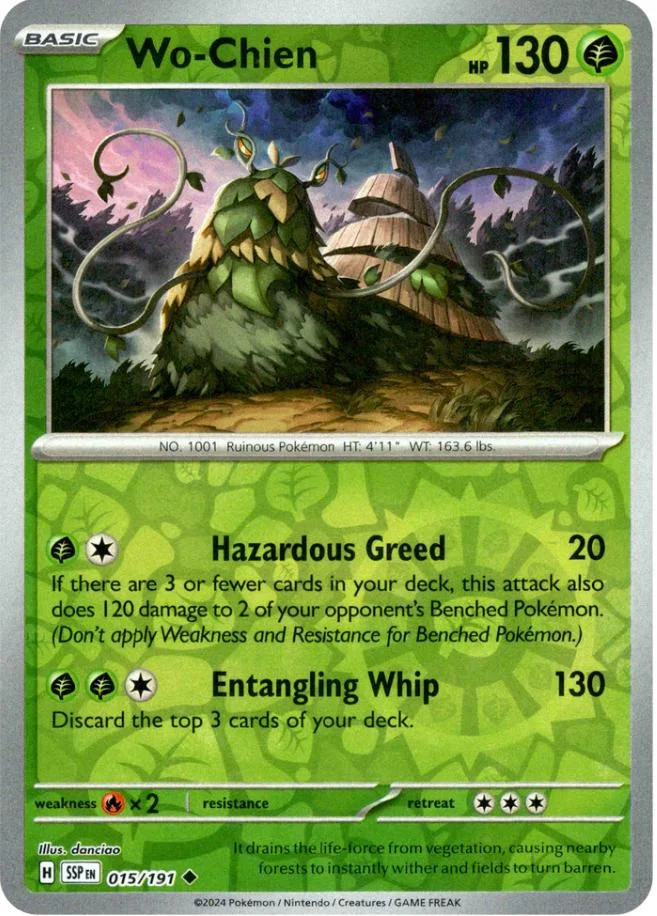 Wo-Chien #015 — Scintille Folgoranti (Reverse Holo)