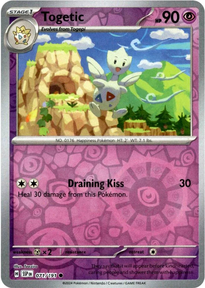 Togetic #071 — Stürmische Funken (Reverse Holo)