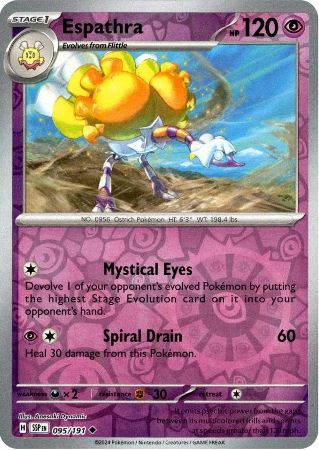 Espathra #095 — Chispas Fulgurantes (Reverse Holo)