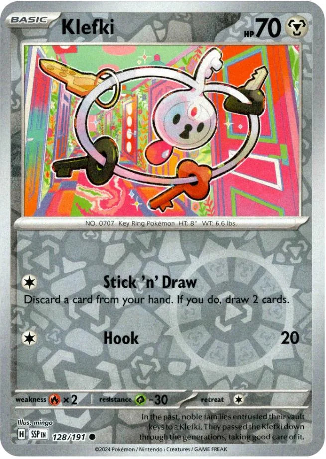 Clavion #128 — Stürmische Funken (Reverse Holo)