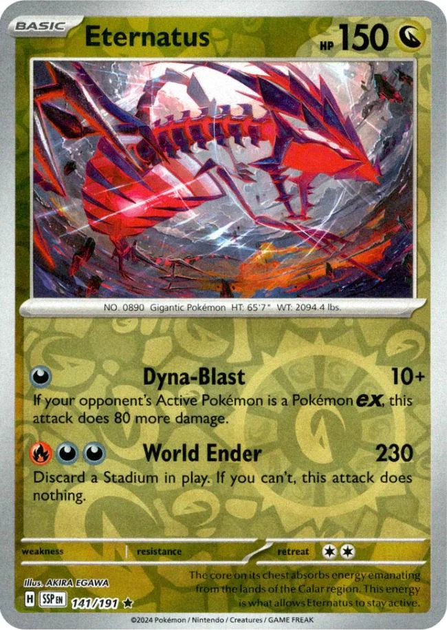 Endynalos #141 — Stürmische Funken (Reverse Holo)
