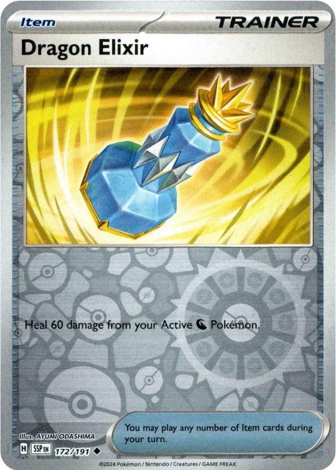Elixir do Dragão #172 — Fagulhas Impetuosas (Reverse Holo)