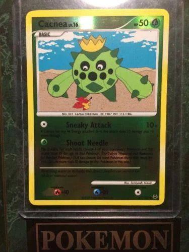 Cacnea Lv.16 #67 — Platino (Reverse Holo)