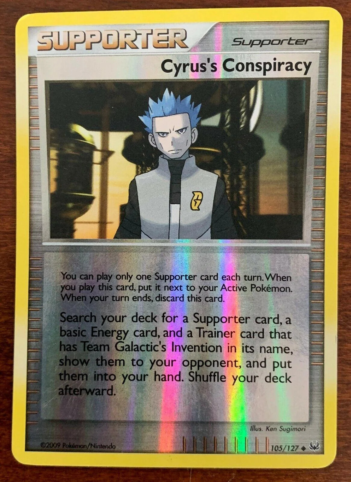 Zyrus' Komplott #105 — Platin (Reverse Holo)