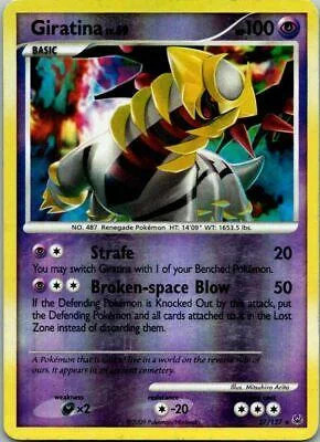 Giratina Lv.59 #27 — Platinum (Reverse Holo)