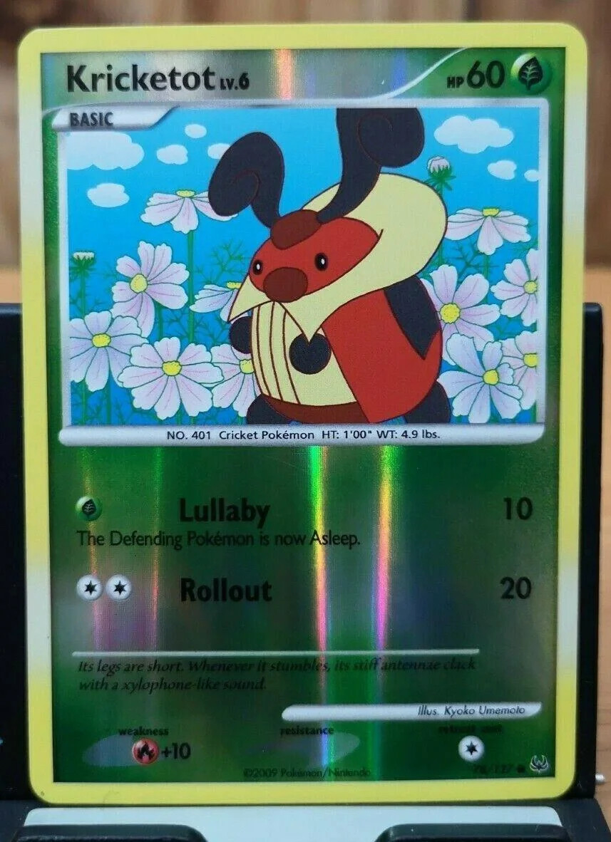 Kricketot Lv.6 #78 — Platino (Reverse Holo)
