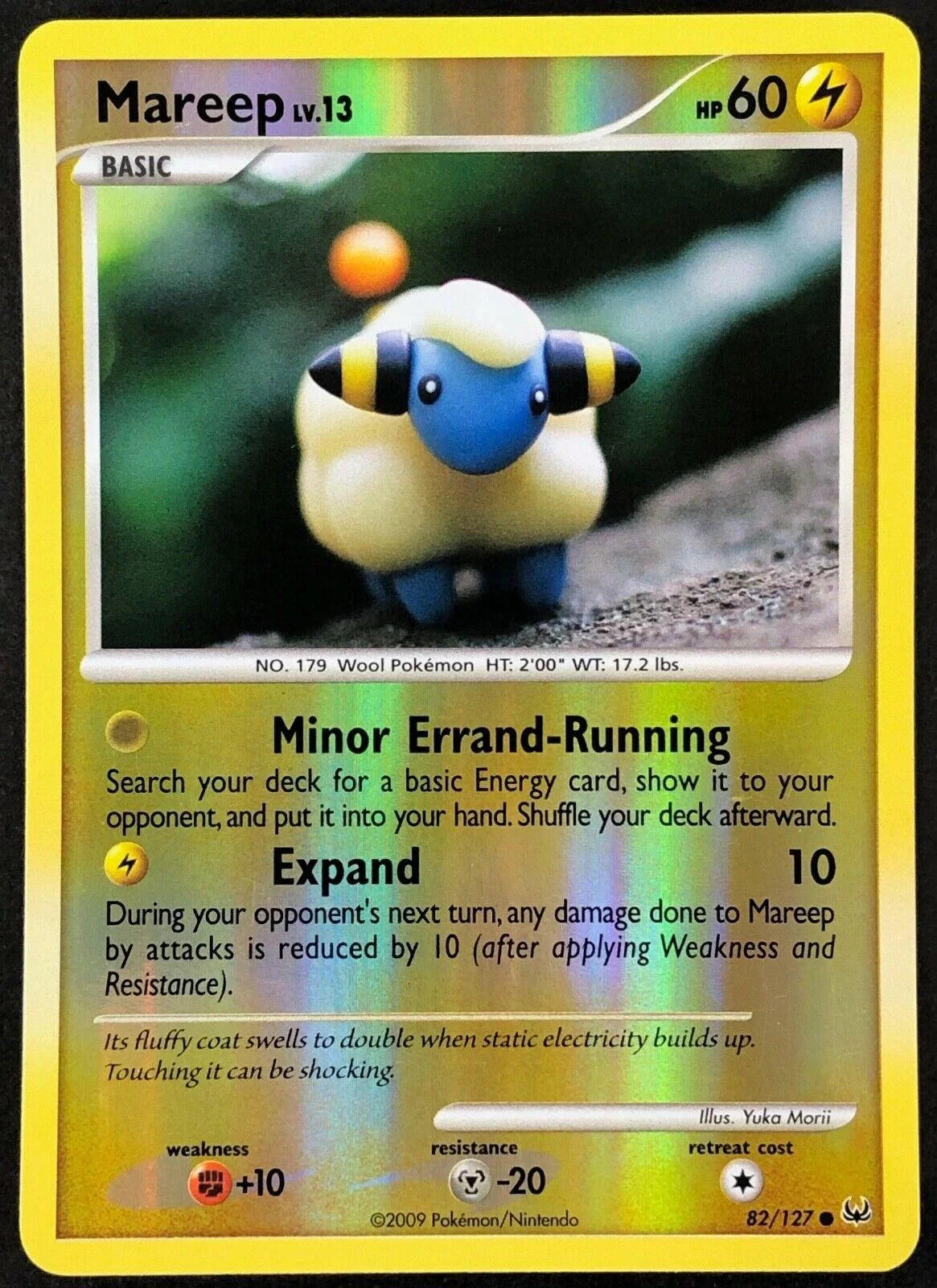 Mareep Lv.13 #82 — Platino (Reverse Holo)