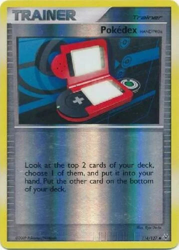 Pokédex HANDY910is #114 — Platino (Reverse Holo)