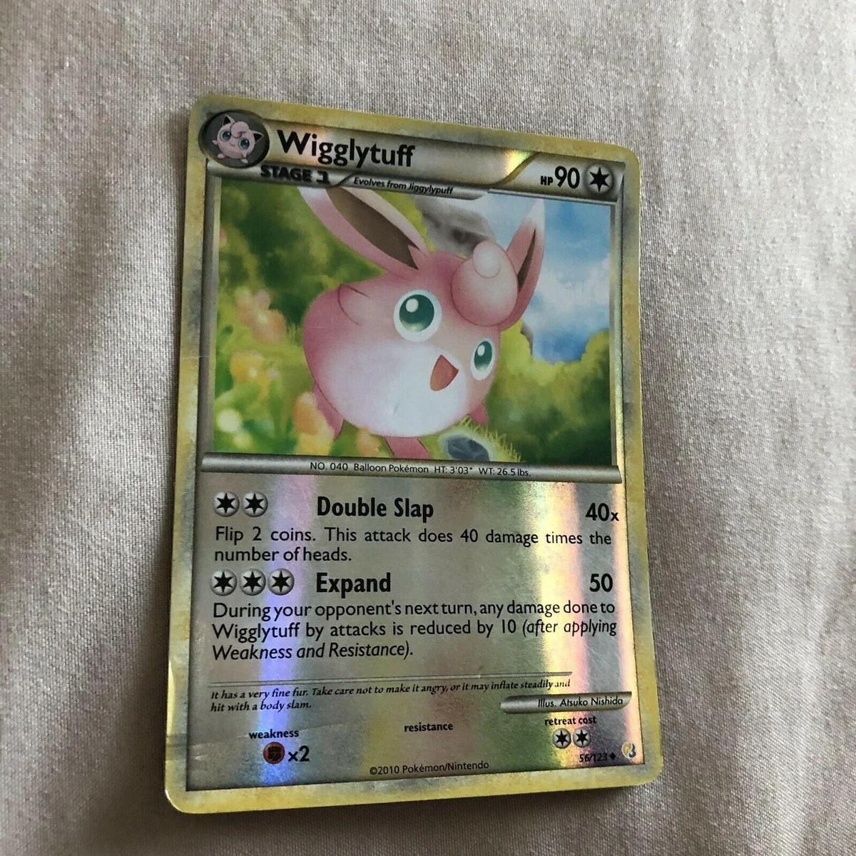 Wigglytuff #56 — HeartGold SoulSilver (Reverse Holo)