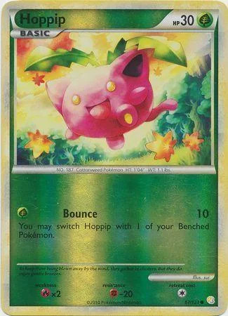 Hoppip #67 — HeartGold SoulSilver (Reverse Holo)