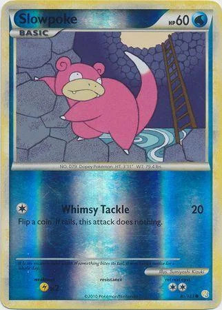 Slowpoke #81 — HeartGold SoulSilver (Reverse Holo)