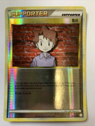Bill #89 — HeartGold SoulSilver (Reverse Holo)