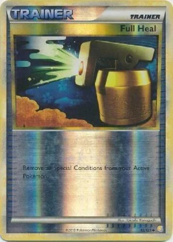 Full Heal #93 — HeartGold SoulSilver (Reverse Holo)