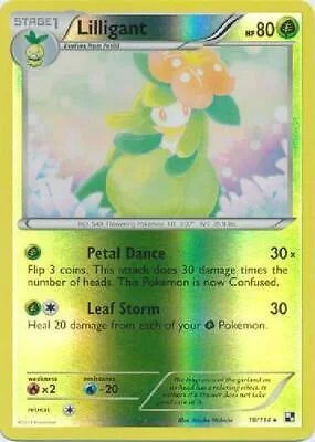 Lilligant #10 — Nero e Bianco (Reverse Holo)