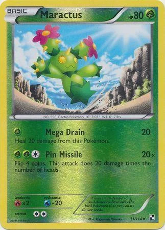 Maractus #11 — Nero e Bianco (Reverse Holo)