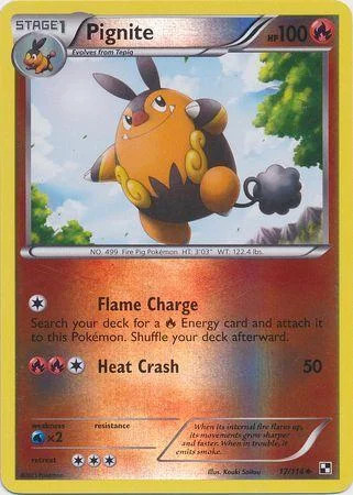 Pignite #17 — Nero e Bianco (Reverse Holo)