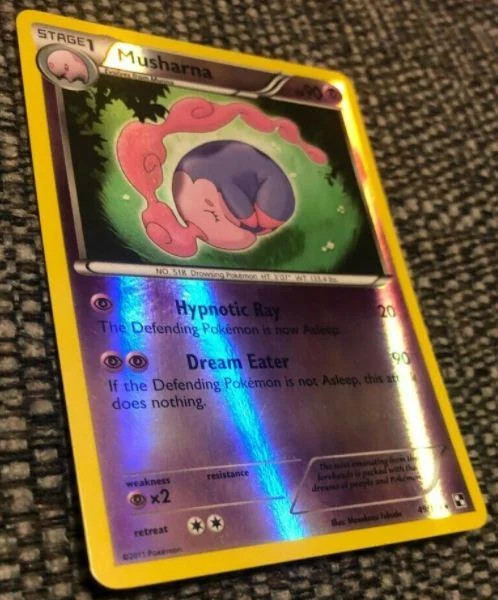 Musharna #49 — Nero e Bianco (Reverse Holo)