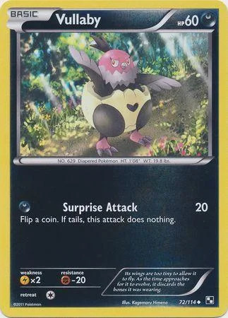 Vullaby #72 — Nero e Bianco (Reverse Holo)