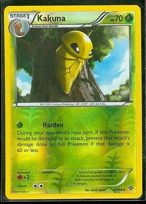Kokuna #4 — XY (Reverse Holo)
