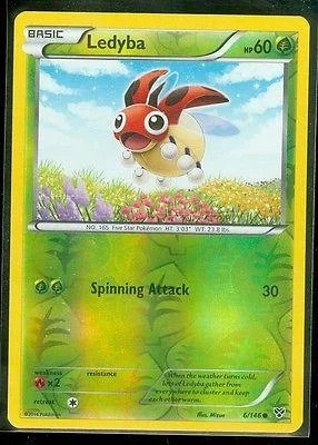 Ledyba #6 — XY (Reverse Holo)