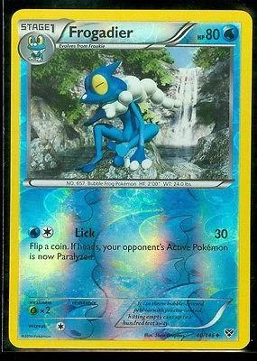 Frogadier #40 — XY (Reverse Holo)