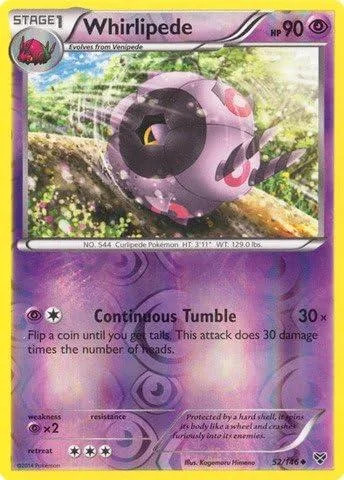 Whirlipede #52 — XY (Reverse Holo)