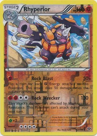 Rihornior #62 — XY (Reverse Holo)