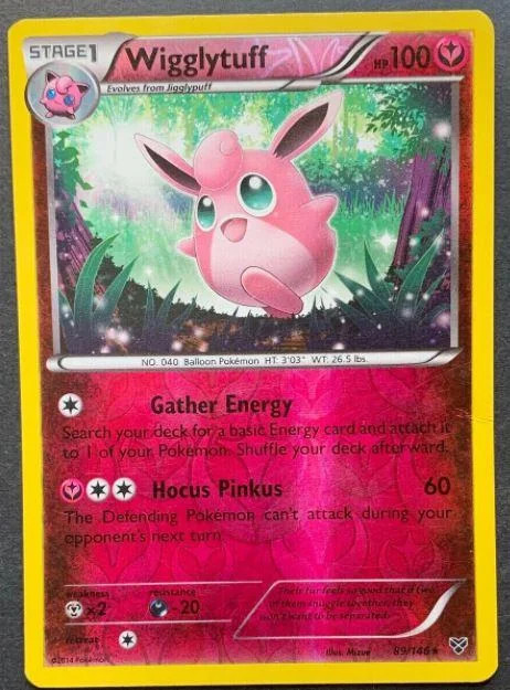 Wigglytuff #89 — XY (Reverse Holo)