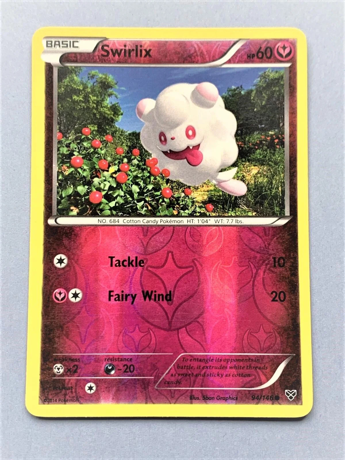 Swirlix #94 — XY (Reverse Holo)