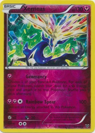 Xerneas #96 — XY (Reverse Holo)