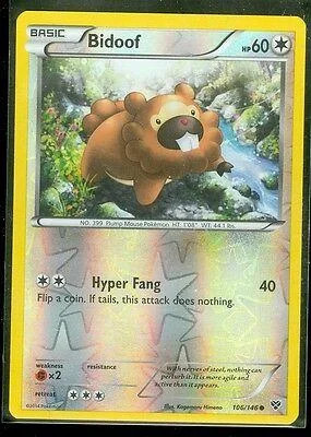 Bidiza #106 — XY (Reverse Holo)