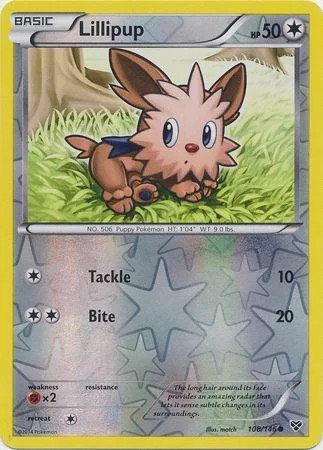 Lillipup #108 — XY (Reverse Holo)