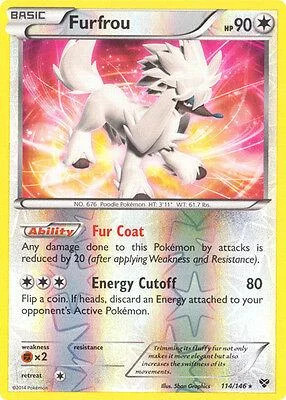 Furfrou #114 — XY (Reverse Holo)