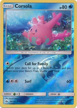 Corayon #36 — Soleil et Lune (Reverse Holo)