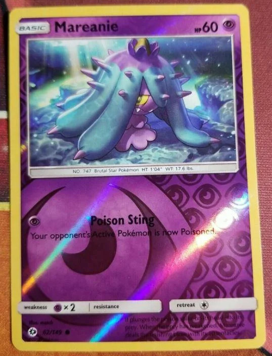 Mareanie #62 — Sole e Luna (Reverse Holo)