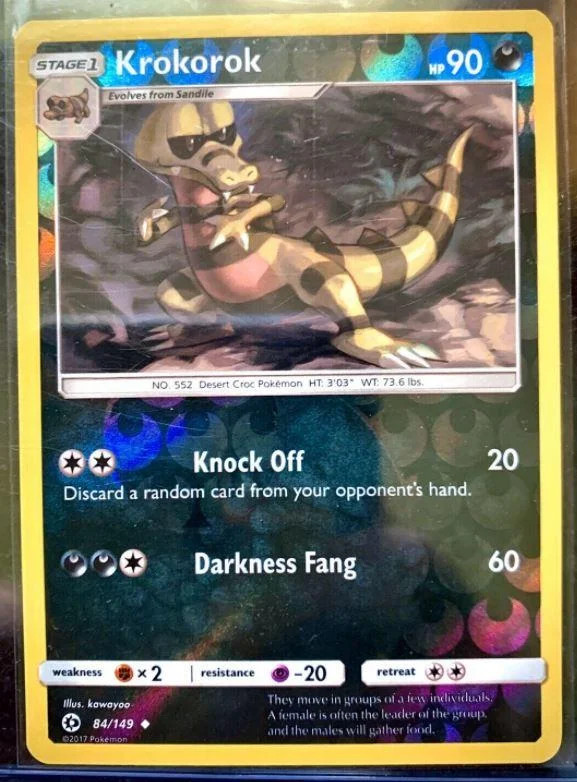 Krokorok #84 — Sol y Luna (Reverse Holo)