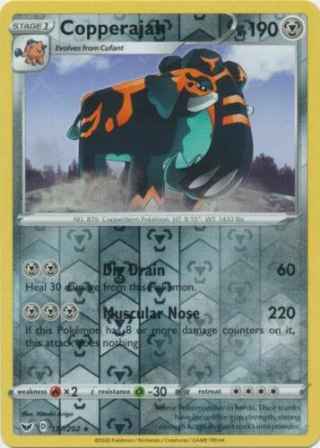 Patinaraja #137 — Schwert & Schild (Reverse Holo)